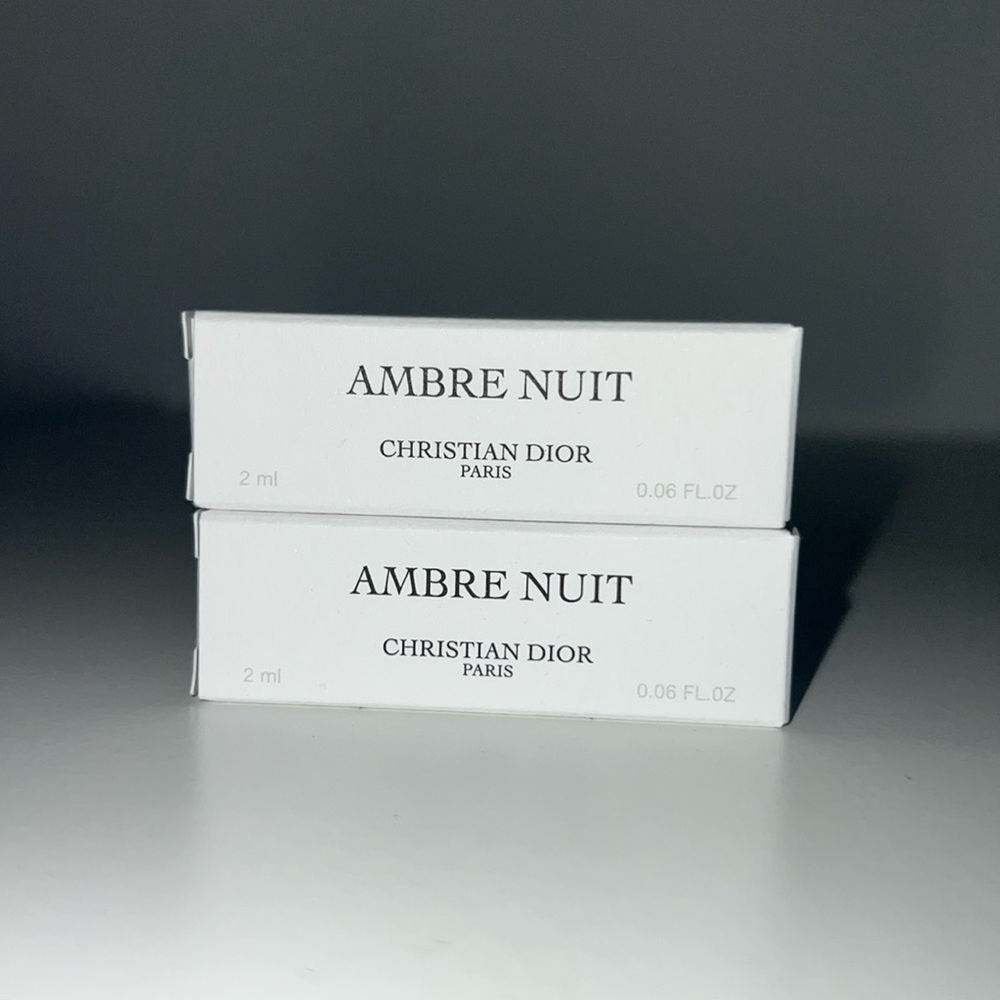 Amber Nuit Christian Dior Sample 2 ml